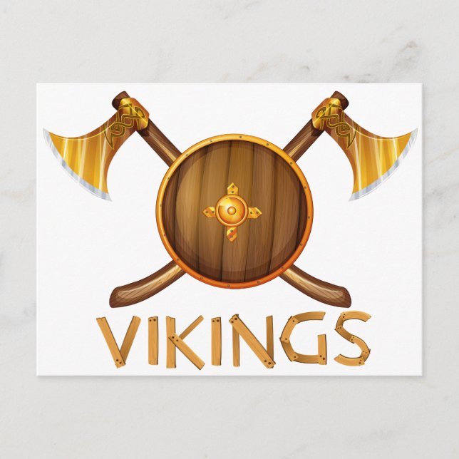 Vikings Vykort (Framsida)