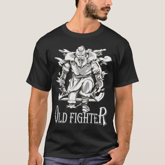 Vikings Warrior Strength och Huge Classic T-Shirt (Framsida)