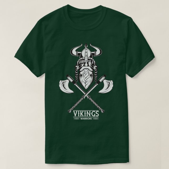 Vikings Warriors 2 T Shirt (Design framsida)