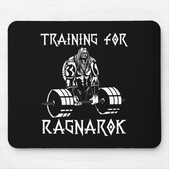 Vikings Workout Outfit Deadlift Nordic Man Gift Musmatta (Framsidan)