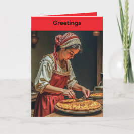 Viklad gratulationskort för mors dag kort