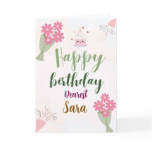 Viklad gratulationskort