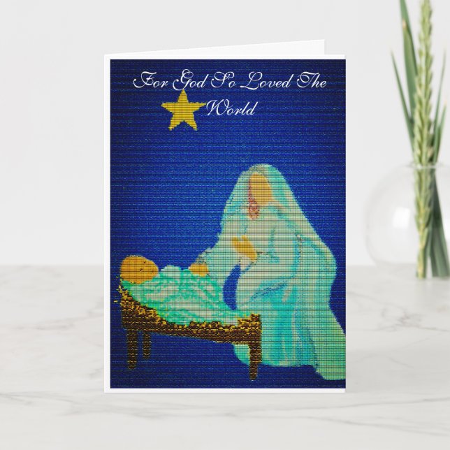 Viklad gratulationskort kort (Framsida)