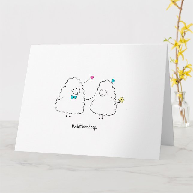 Viklad gratulationskort kort (Gul blomma)