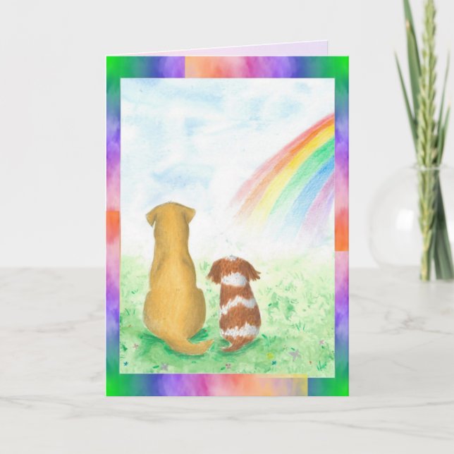 Viklad gratulationskort kort (Framsida)