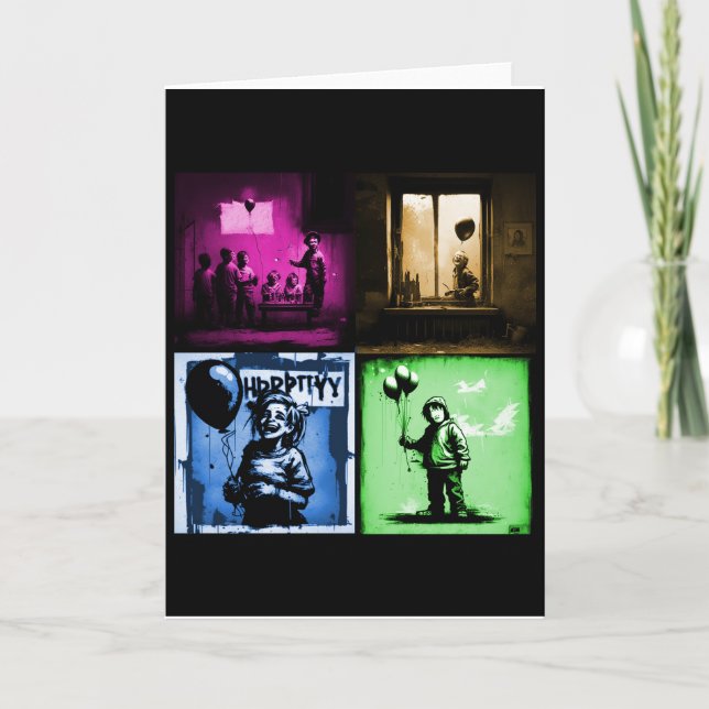 Viklad gratulationskort kort (Framsida)