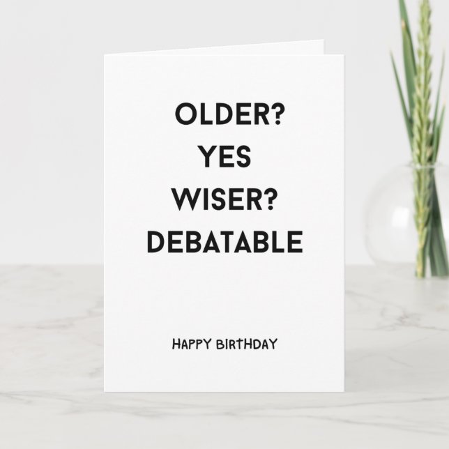 Viklad gratulationskort kort (Framsida)