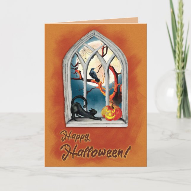 Viklad julkort helgkort (Framsida)