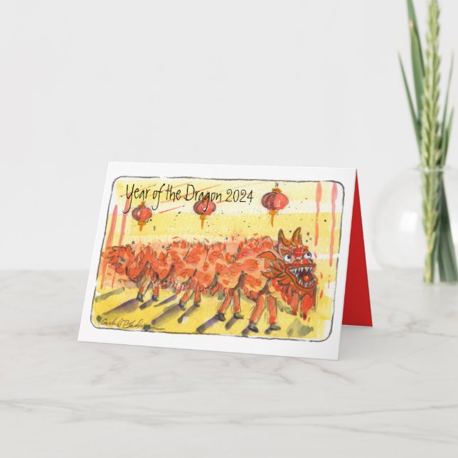 Viklad julkort helgkort (Framsida)