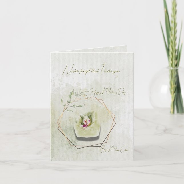 Viklad julkort  helgkort (Framsida)