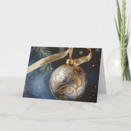 Viklad välkomstkort 5x7 Julkort – Elegant Kort