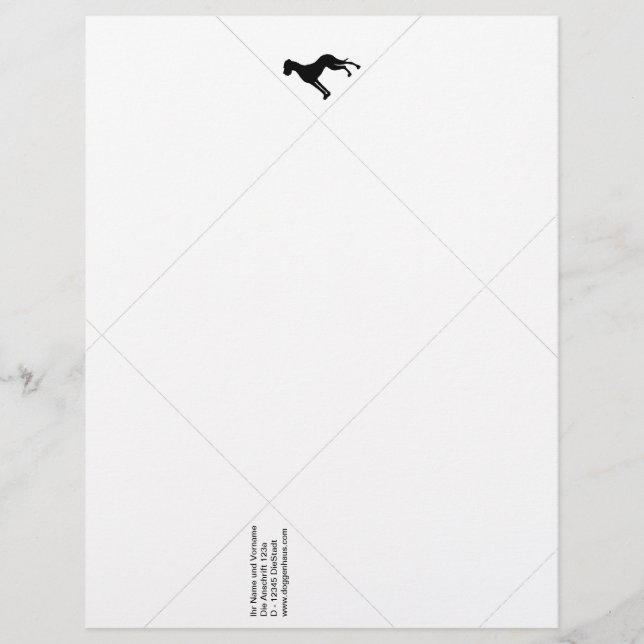 Viklat brevpapper reklamblad (Framsidan)