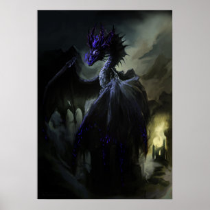 Vikljus Dragon Poster