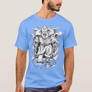 Vikning med 2 axlar 1 t shirt