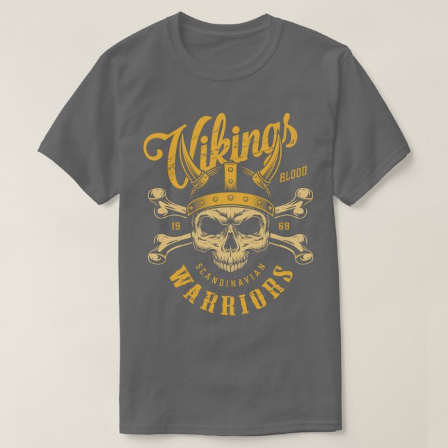vikningar 28 t shirt (Design framsida)