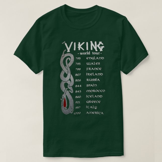 vikningar 47 1 t shirt (Design framsida)