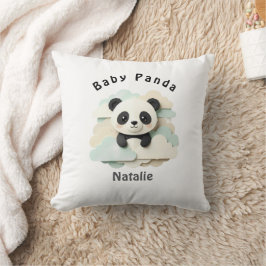Vikt Baby Panda | Söt Origami  Kudde