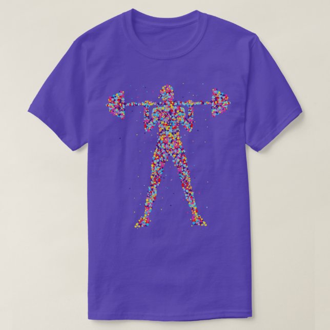 Vikt Bodybuilding Fitness T Shirt (Design framsida)