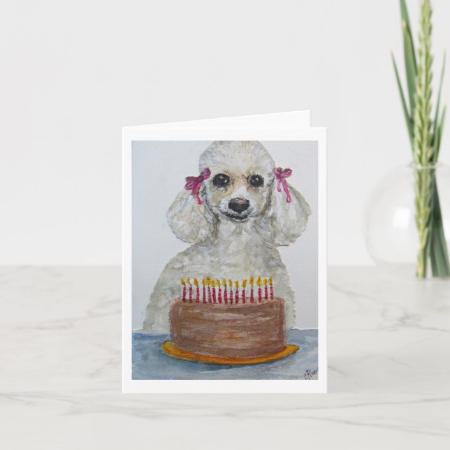 Vikt födelsedagsgratulationskort kort (Framsida)