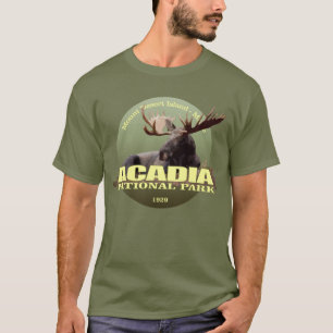 VIKT för Acadianationalpark (älg) Tee