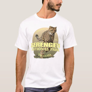 VIKT för Serengeti nationalpark (Cheetah) T Shirt