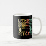 Vikt för viktande kattägare i hiss för tunga sälls kaffemugg<br><div class="desc">Hiss Heavy Pet Cats Weightlyftande Cat Owner Weightlifter</div>