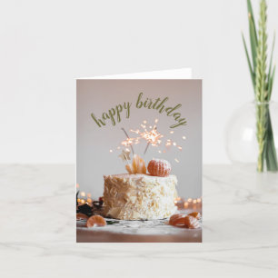 Vikt grattis på födelsedagen-kort tack kort