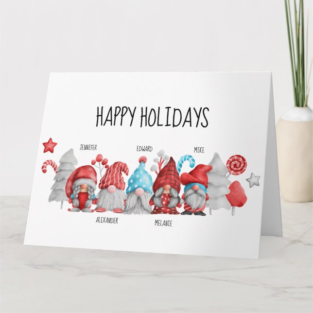 Vikt gratulationskort för julgranar kort (Framsida)