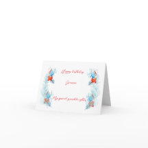 Vikt gratulationskort 