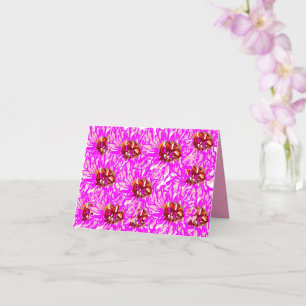 Vikt hälsningskort: Rosa Gerber Daisys Kort