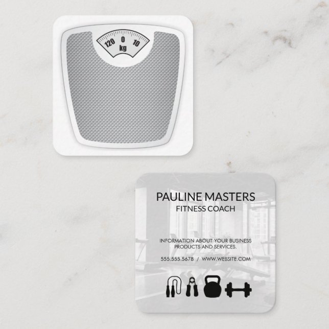  vikt | Hälsoduglighet Tidsbeställning Kort (Fram/baksida)