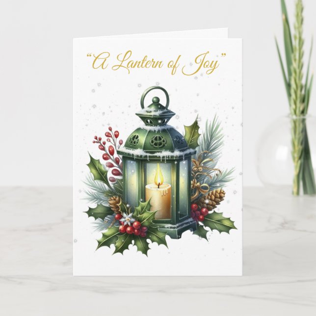 Vikt Helgdag Card-Viktorian Julafton Splendor Helgkort (Framsida)