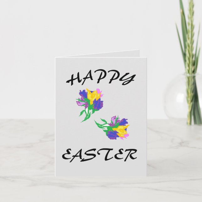 Vikt Helgdag-kort: Påsk Lilies Helgkort (Framsida)