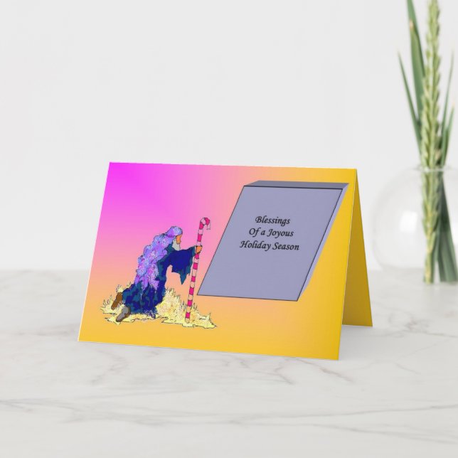 Vikt Helgdag-kort: Skalbestall jul Helgkort (Framsida)