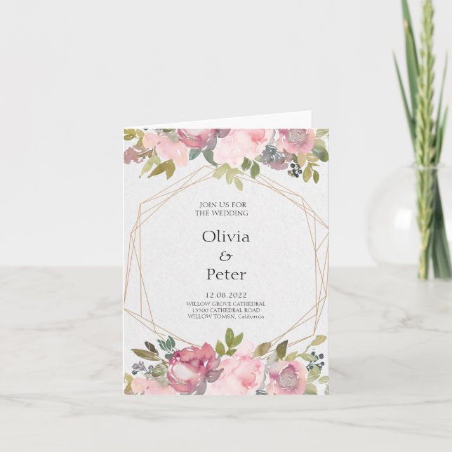 Vikt inbjudan (Framsida)