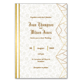 Vikt inbjudan bordsnummer