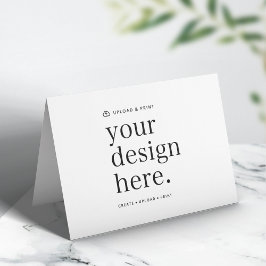 Vikt kort | Designuppladdning 5x7 DIY Landskapskor