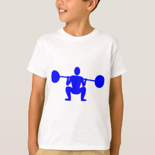 Vikt, ljusare 01 - blå tee shirt