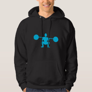 Vikt Ljusare 01 - Blått Himlar Sweatshirt Med Luva