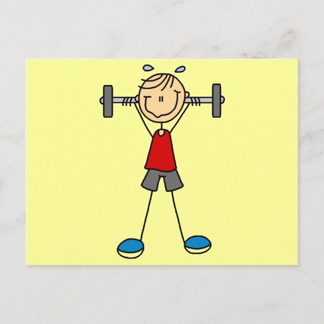 Vikt Lyftskjortor och presenter Vykort (Framsida)