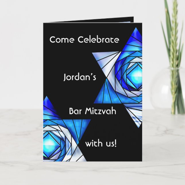 Vikt modern pub Mitzvah (inbjudan) Inbjudan (Framsida)