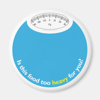 Vikt och hälsa magnet