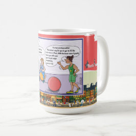Vikt och se | Torr logik humor klassiker Kaffemugg