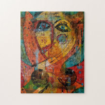 "Vikt på hennes axlar" pussel