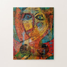 "Vikt på hennes axlar" pussel