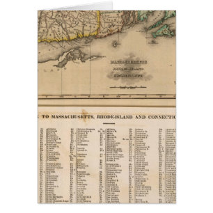 Vikt, Rhode island, Connecticut Hälsningskort