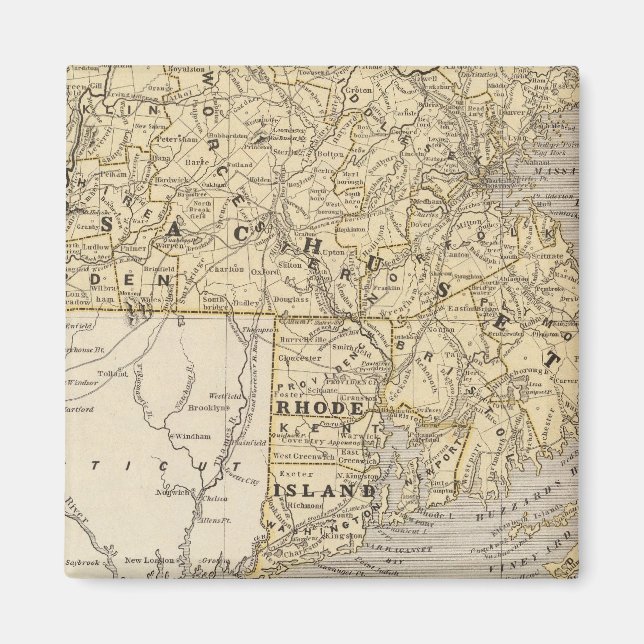 Vikt, Rhode island Magnet (Framsidan)