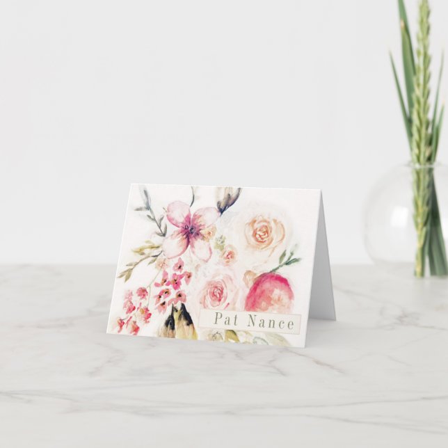 Vikt tack-kort tack kort (Framsida)