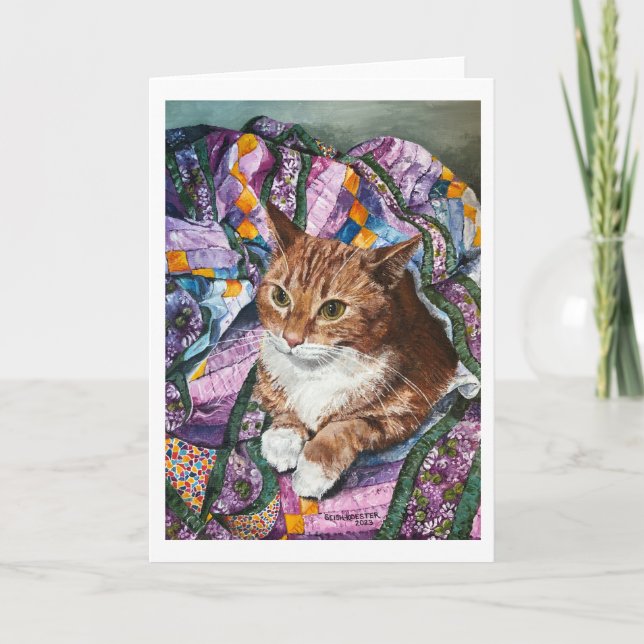 Vikt tackkort, födelsedagskort tack kort (Framsida)