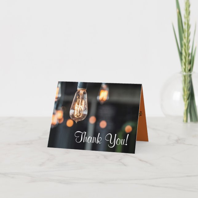 Vikt tackkort för Land Light Lökar (Framsida)